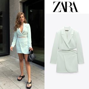 NWT Zara cut out blazer dress